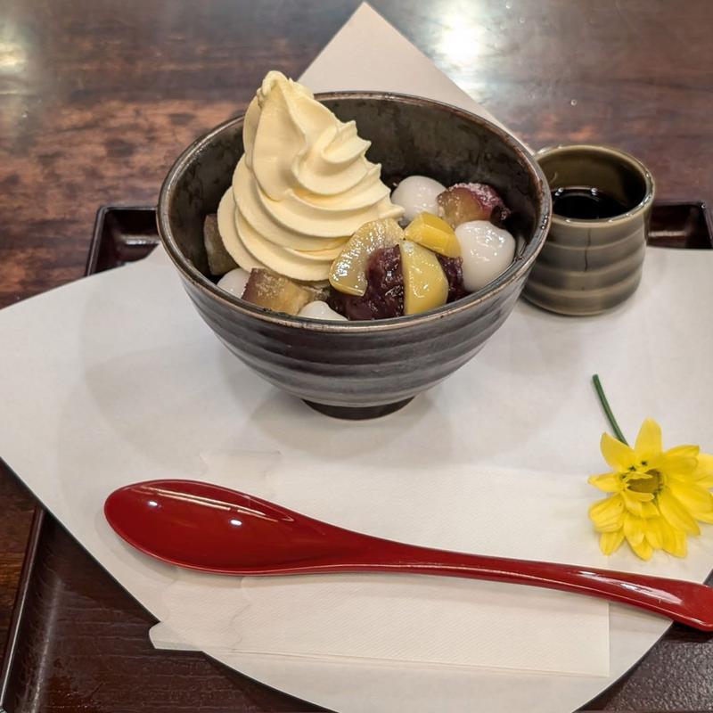 クリームあんみつ(武蔵野茶房 田無本店)