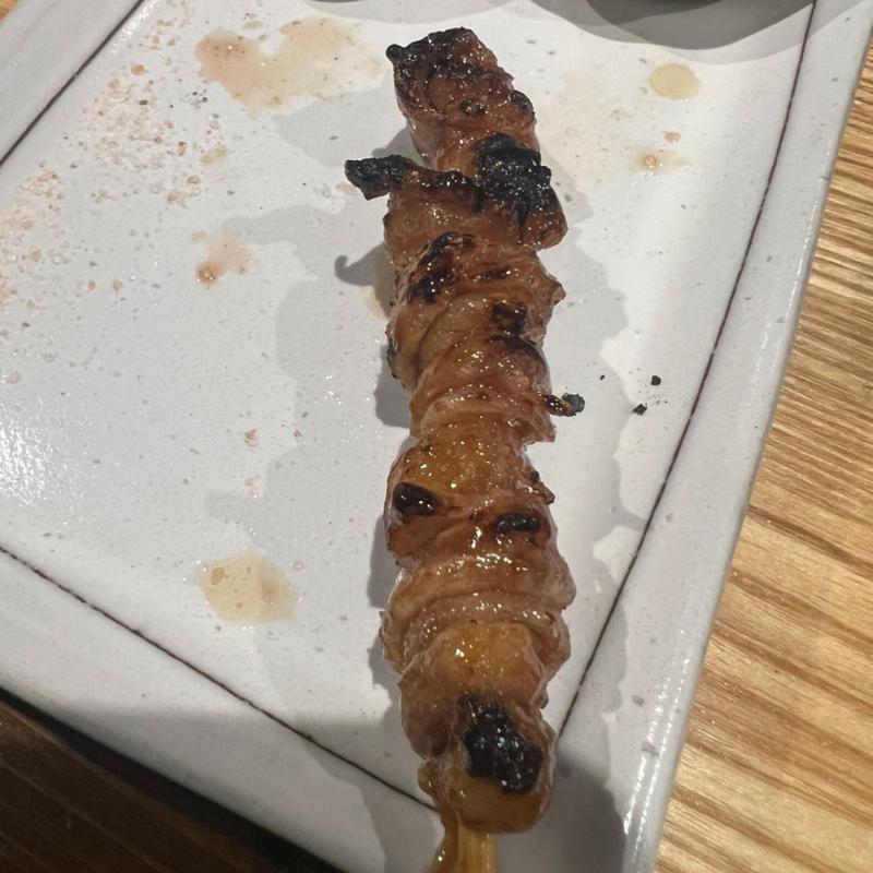 博多ぐるまき鶏皮(炭火焼鳥 銀次郎)