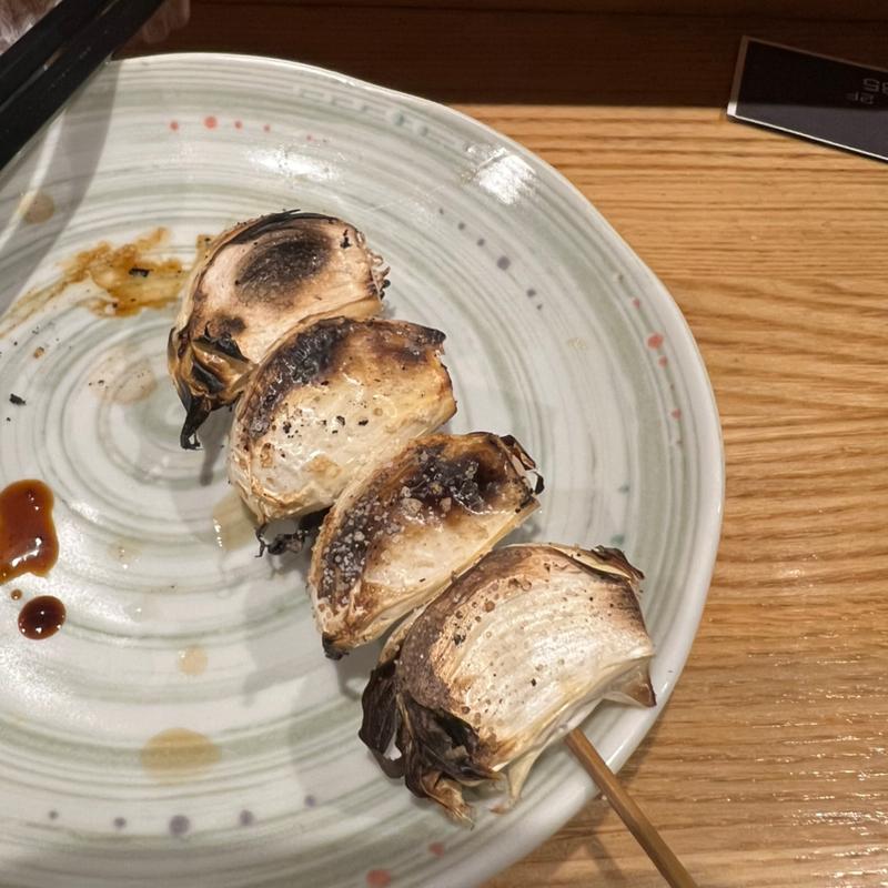 ニンニク串(炭火焼鳥 銀次郎)