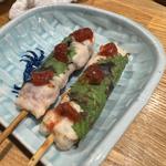 ささみ(梅)(炭火焼鳥 銀次郎)