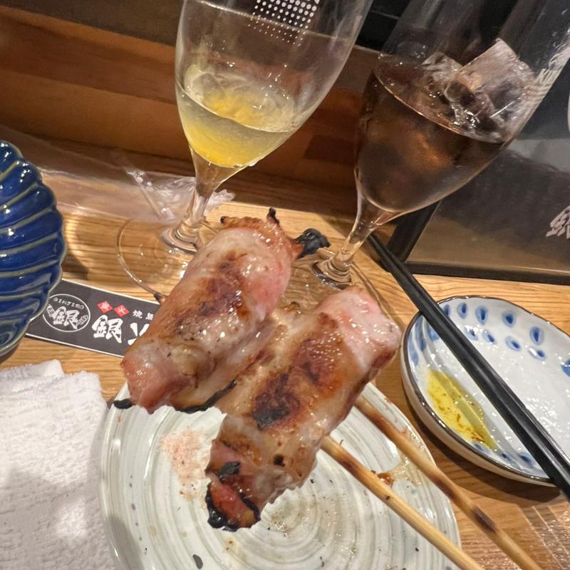 紅しょうが巻き(炭火焼鳥 銀次郎)