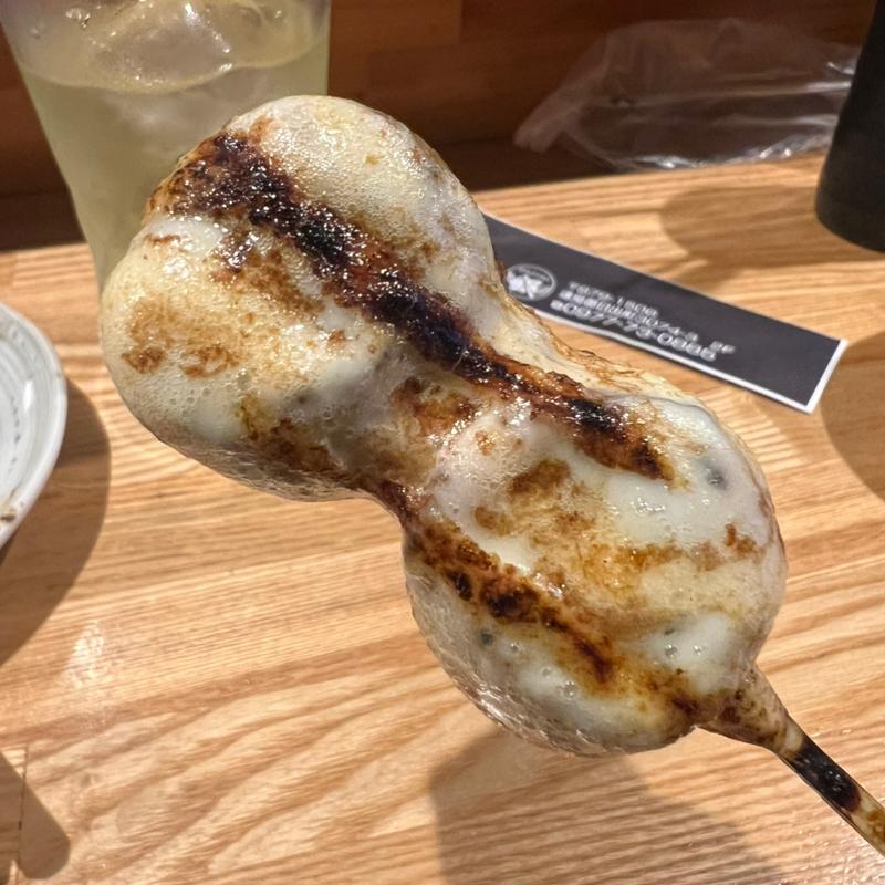 ニラチーズ巻き(炭火焼鳥 銀次郎)