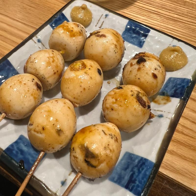 うずら串(炭火焼鳥 銀次郎)