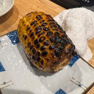 焼きもろこし(炭火焼鳥 銀次郎)