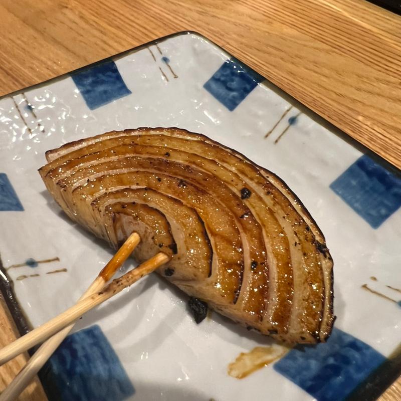玉ねぎ串(炭火焼鳥 銀次郎)