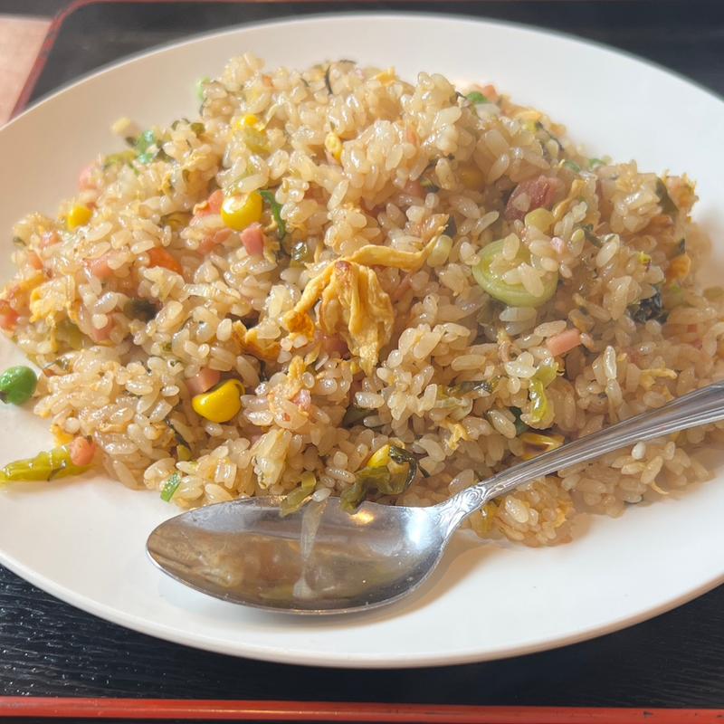 高菜炒飯(台湾料理 福龍 三次店 )