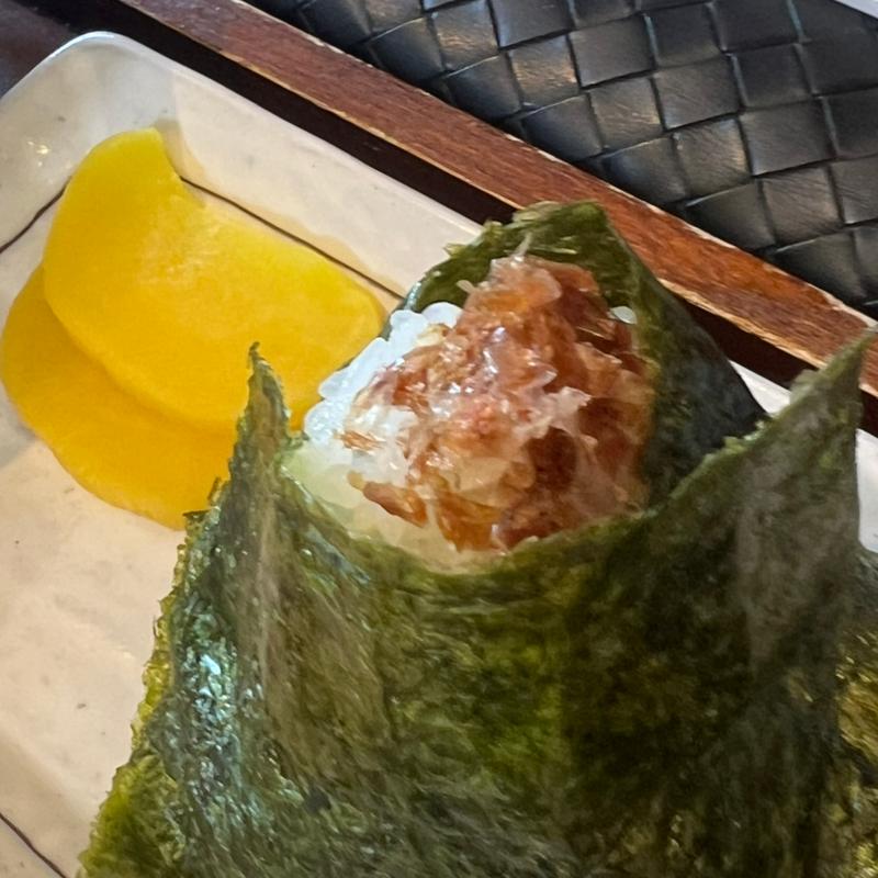 おにぎり(おかか)(ます田や)