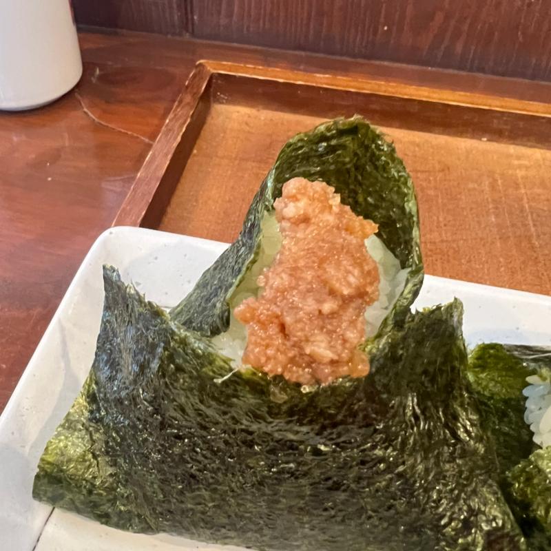 おにぎり(肉味噌)(ます田や)