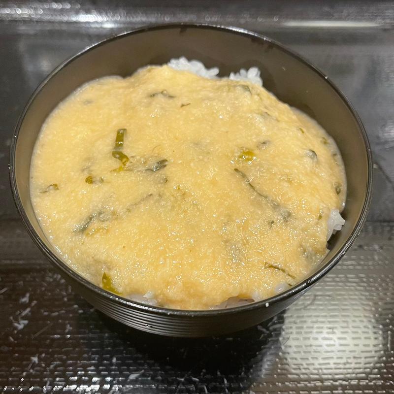 ミニ高菜とろろ丼(よもだそば 名古屋うまいもん通り広小路口店)