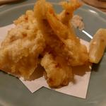 アオリイカ　ゲソ天