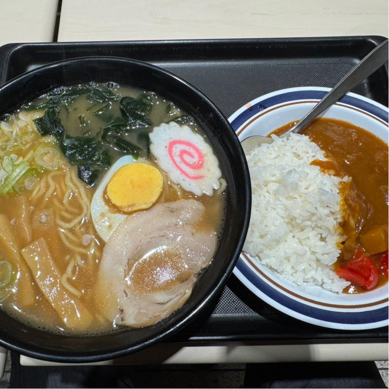 煮干しラーメンミニカレーセット(名代 富士そば 飯田橋店 )