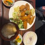 カキフライ定食