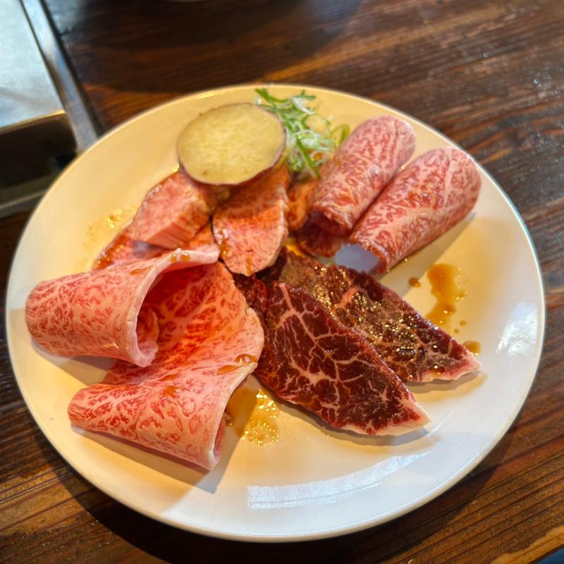 上肉盛合わせ(松竹亭 中浜店)