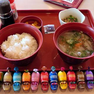 豚汁定食(ジョイフル 郡山鶴見坦店)