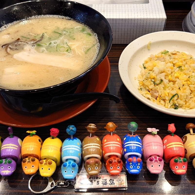 豚骨ラーメン(郡山豚骨 ラーメン雄嘉)