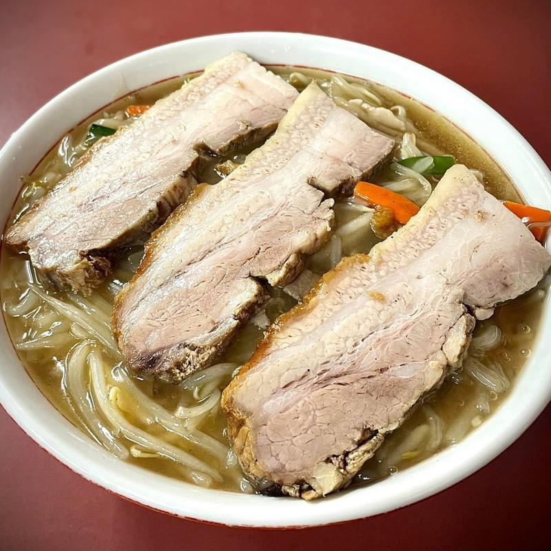 焼豚モヤシそば(味の店 太陸)