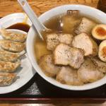 チャーシュー麺 味玉 餃子