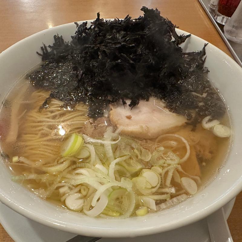 岩のりらぁめん(ストレート)(麺処 暁商店 宇都宮店)