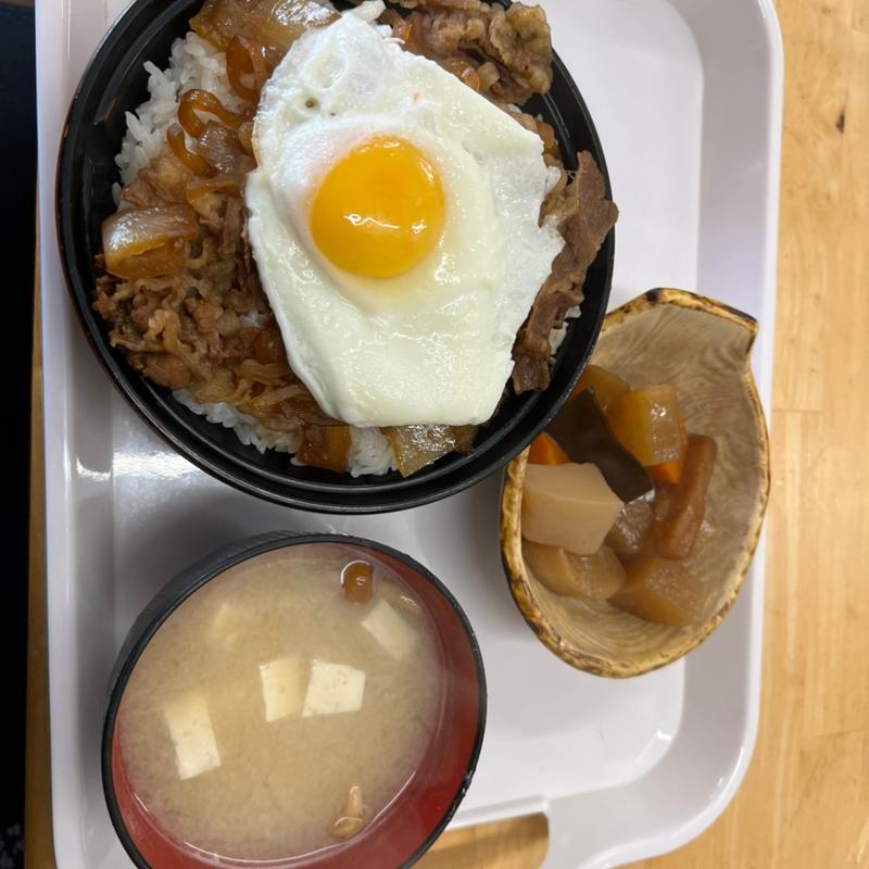 牛すき丼(第一食堂)