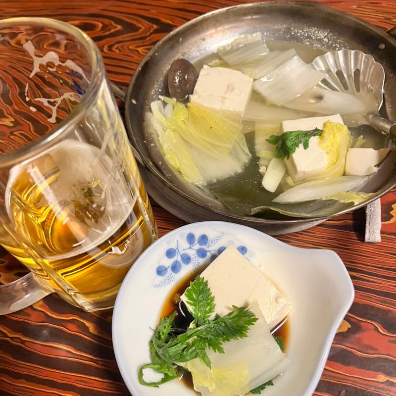 湯豆腐(居酒屋 とりひで)