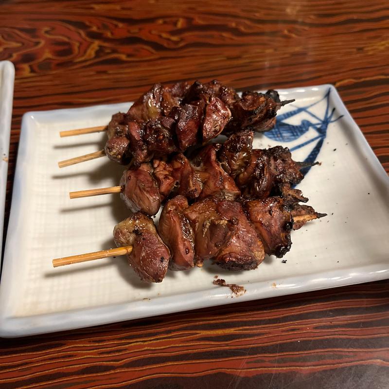 レバー串(居酒屋 とりひで)