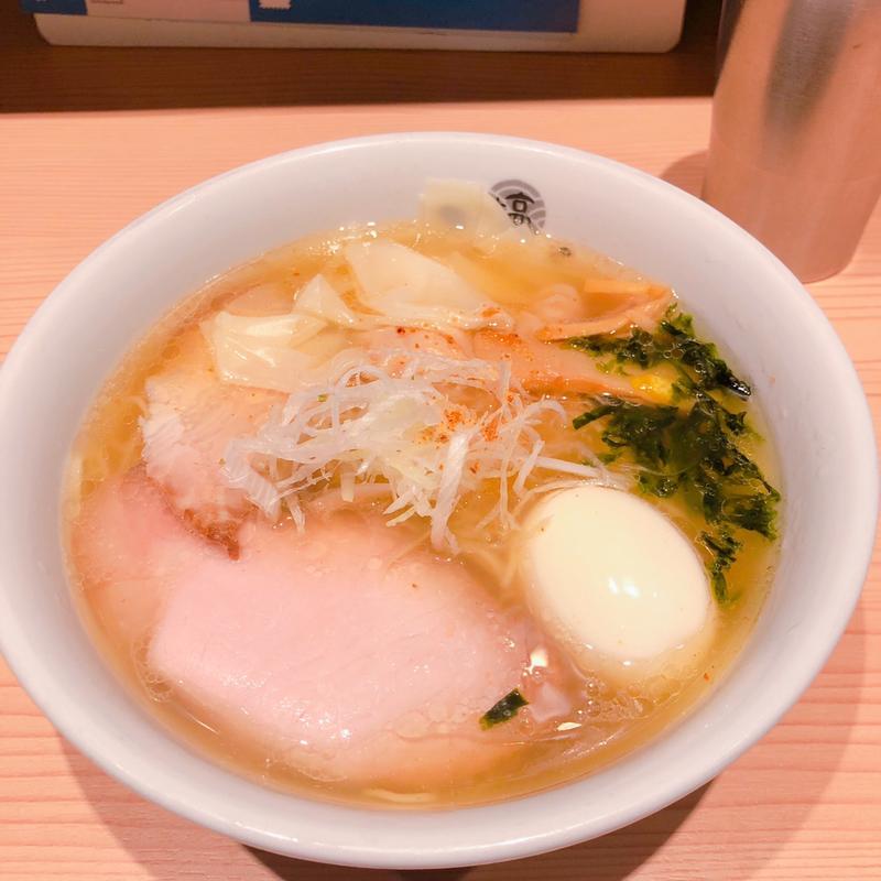 塩らーめん(ひるがお　エディオンなんば店)