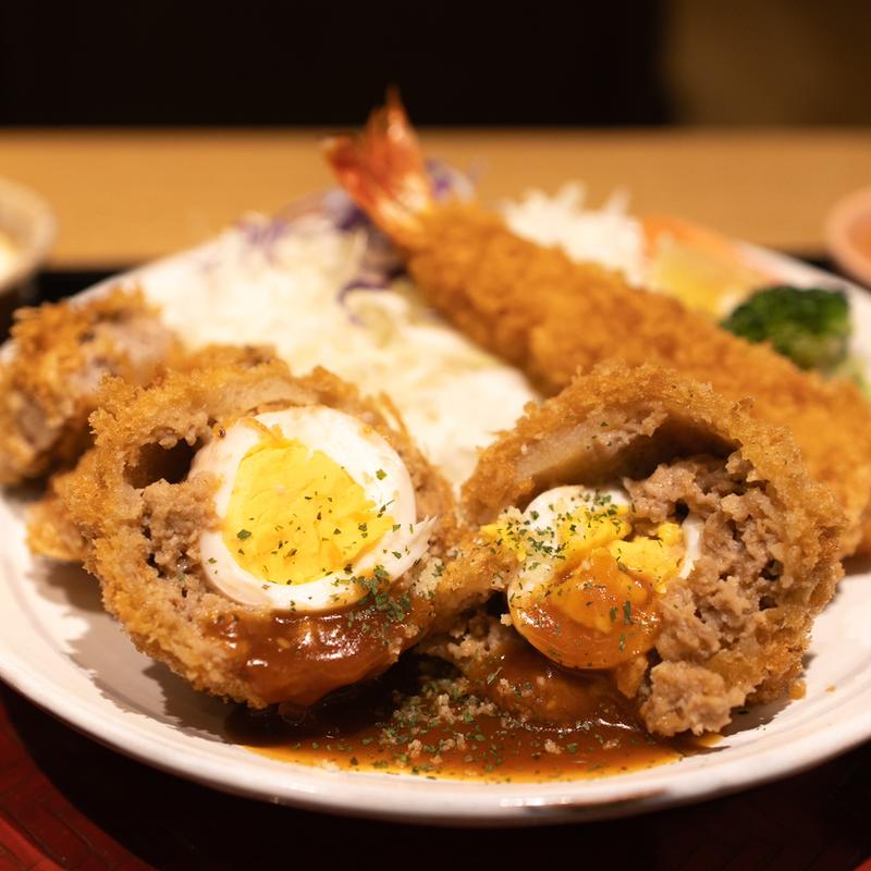 贅沢ミックスフライ定食(大戸屋ごはん処 テラッソ姫路店)