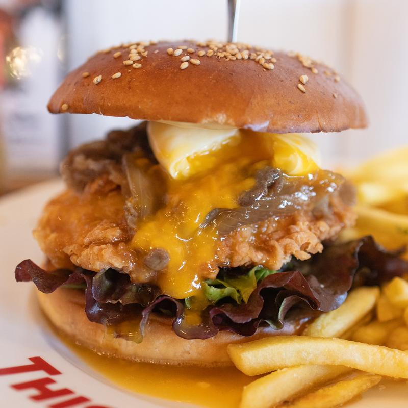 すきやきチキンバーガー(This is my CHICKEN)