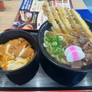 肉ごぼう天うどん