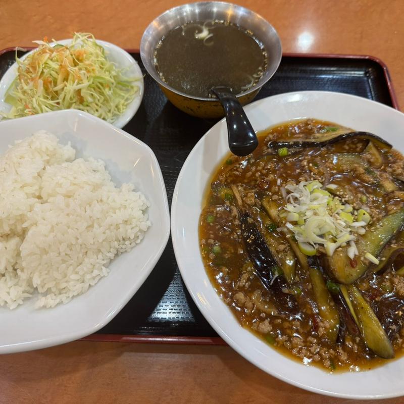 麻婆茄子定食(味の店 錦 緑が丘店 )