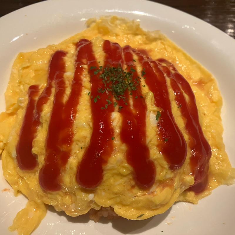 ランチセット　オムライス(十四番館)