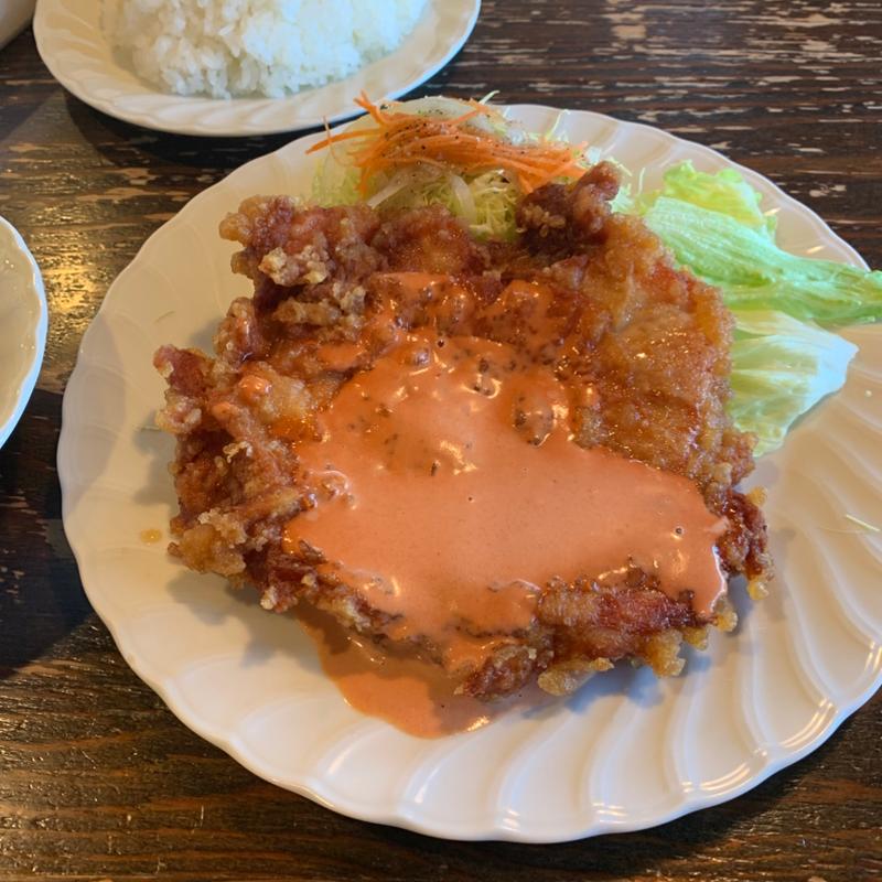 チキン南蛮定食(鳥心本店)