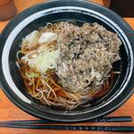 もずく天そば(蕎麦 つぐみ食堂)