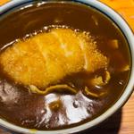 カツカレー南蛮そば