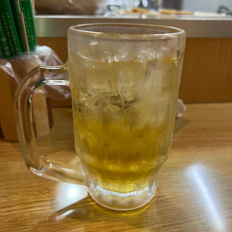 二階堂緑茶割り(都町屋台街)