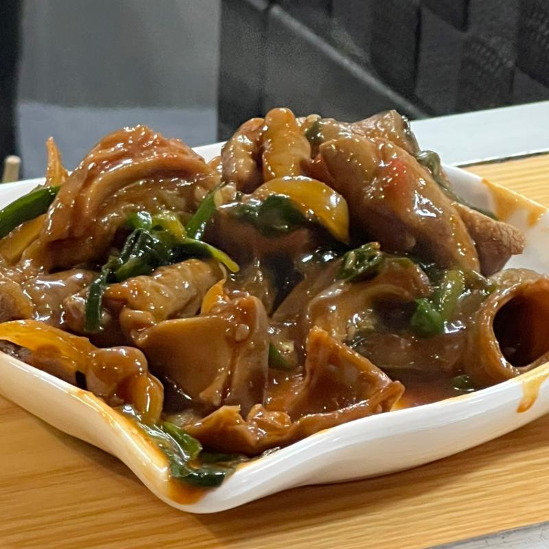 ホルモン炒め(都町屋台街)