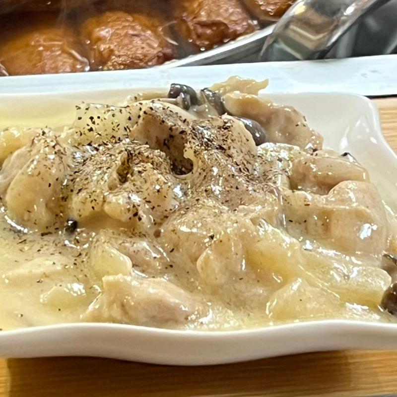 鶏のクリーム煮(都町屋台街)