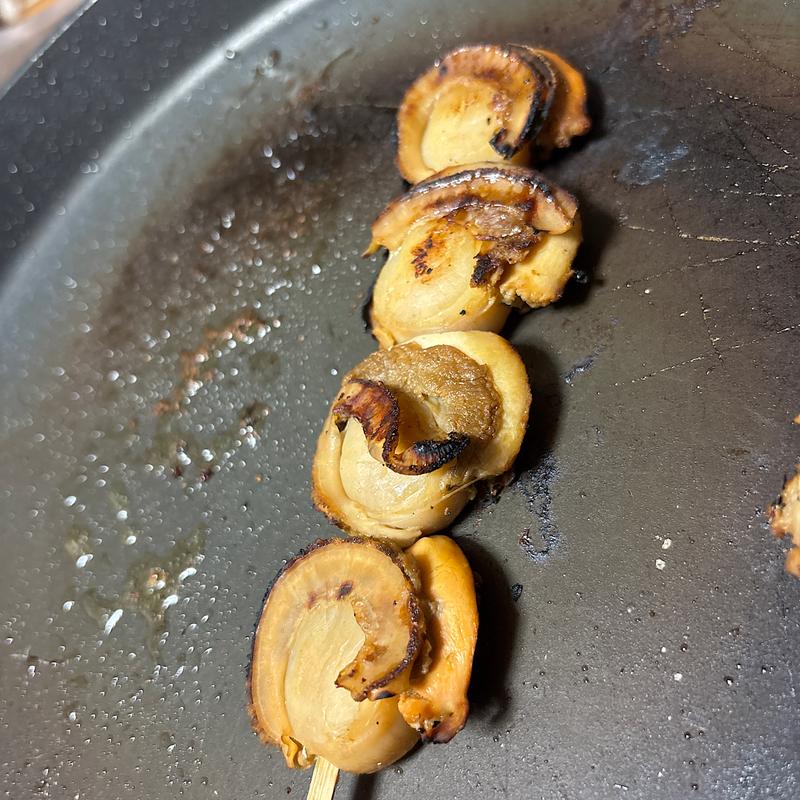 ホタテ串焼き(浜焼きセンター金八 )