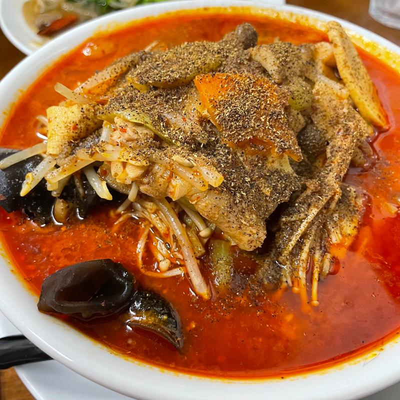 麻辣湯麺(中華料理 四季)