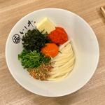 明太釜玉バターうどん
