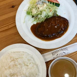 手作りハンバーグランチ(レストラン141)