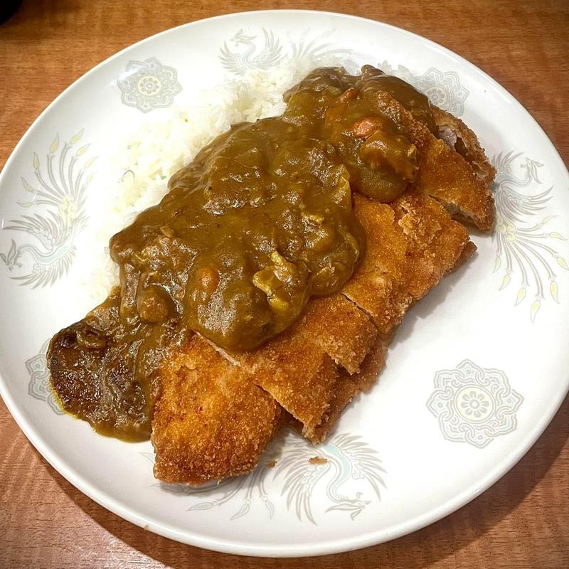 カツカレー(みかく亭)