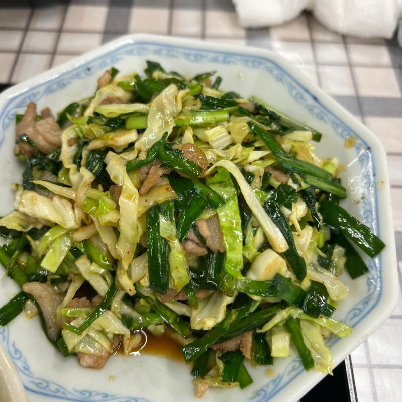 ニラ豚(中国料理 王府)