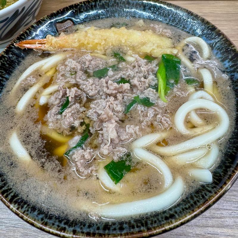 肉天うどん(大阪うどん いなの路 桜井店)
