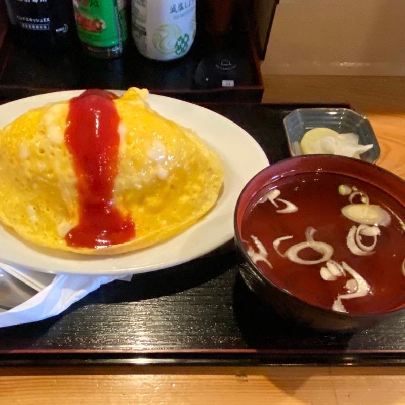 オムライス(梅田軒・酒泉わたゆり)