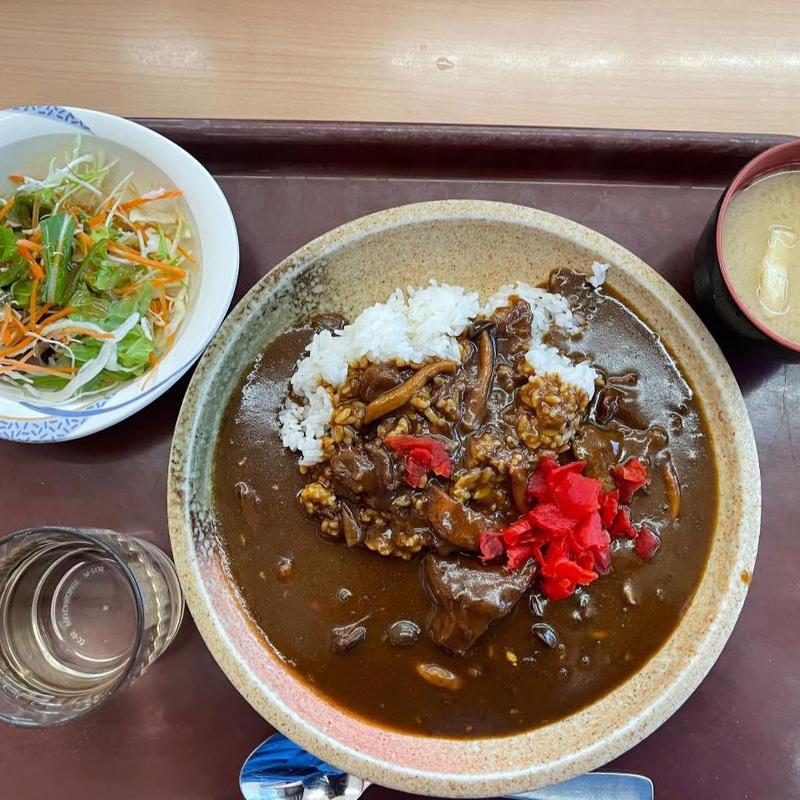 牛スジカレー(青海食堂)