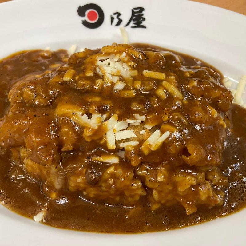 トンカツカレー 7分盛り チーズ(日乃屋カレー 下北沢店)