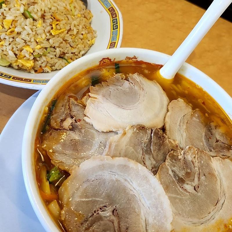 スタミナチャーシューメン 焼きめし(天理スタミナラーメン 本店)