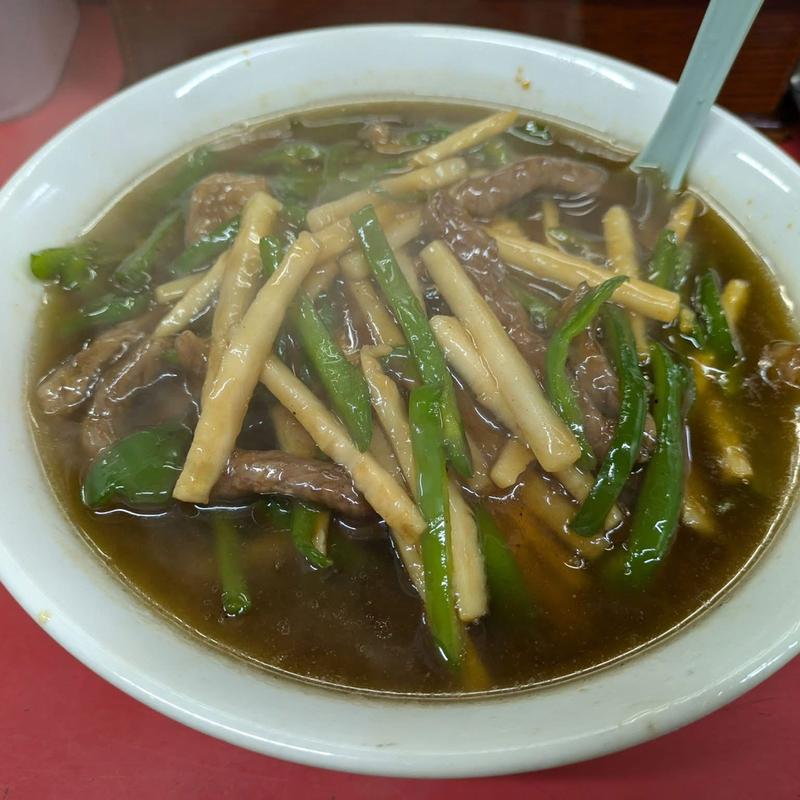 肉そば(ラーメン 菜苑)