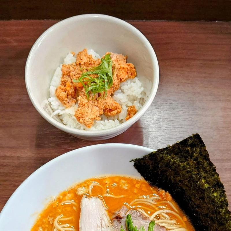 あん肝ご飯(煮干し中華そば 山形屋)